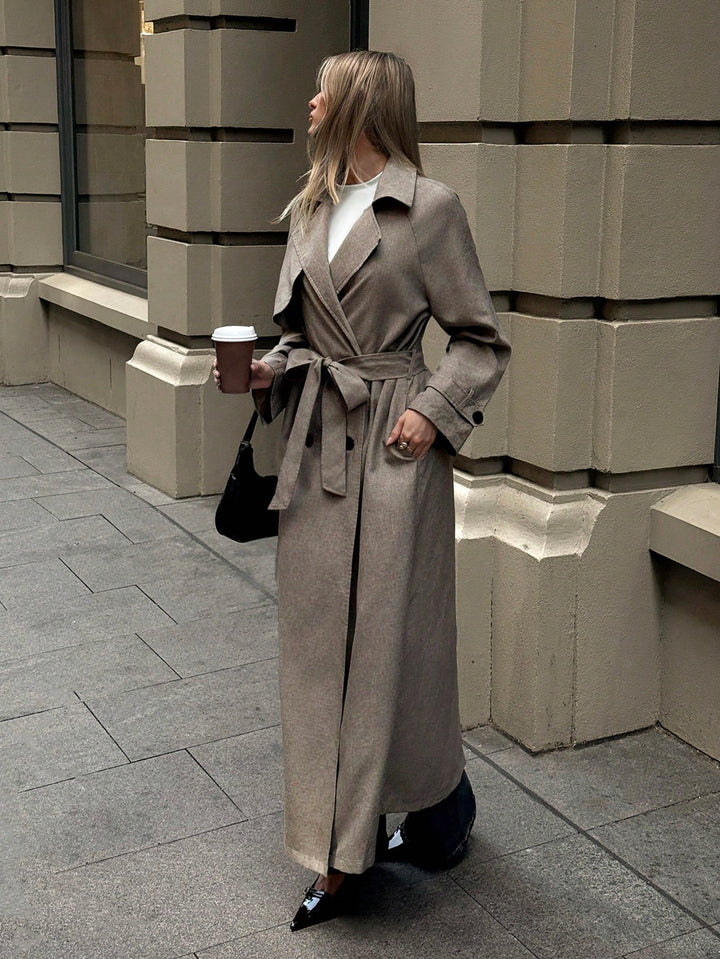 Trench SHEIN, kaki
