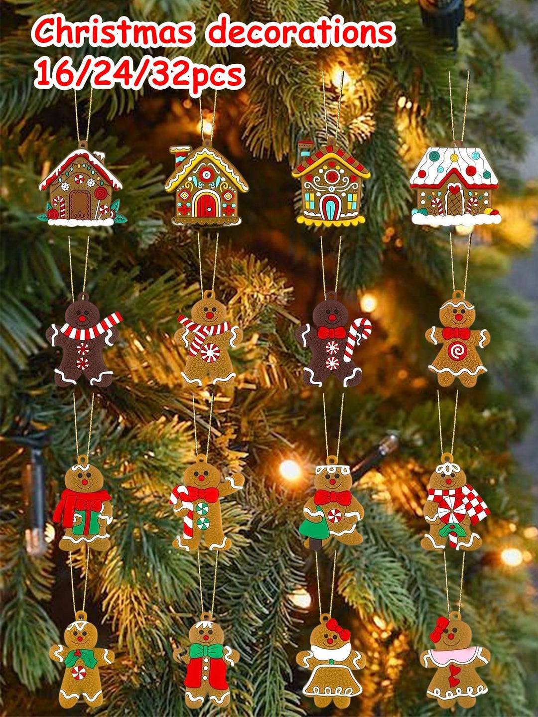 Christmas Ornament Shein, Mix Colors