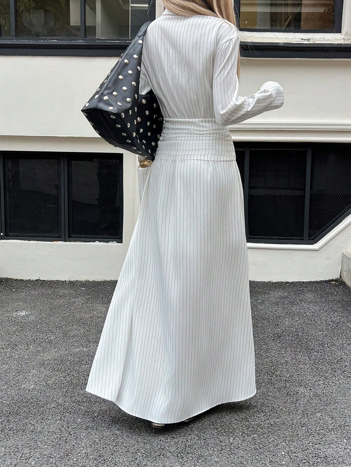 Rochie maxi SHEIN, portocaliu