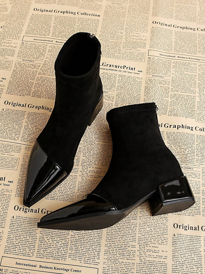 Botine SHEIN, negru