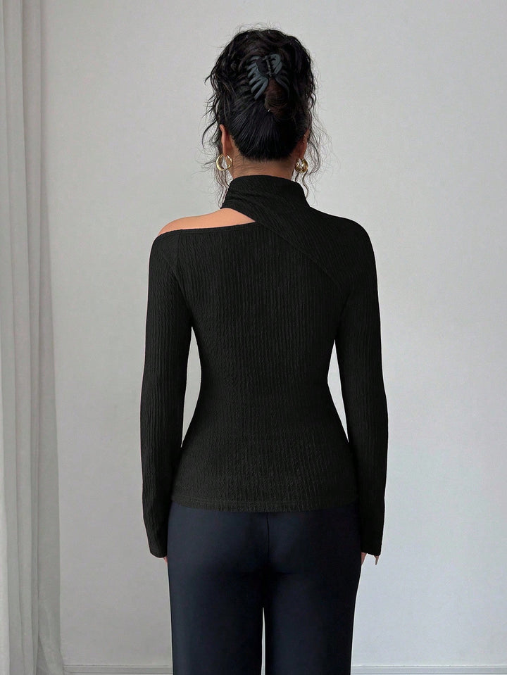 SHEIN blúz, fekete
