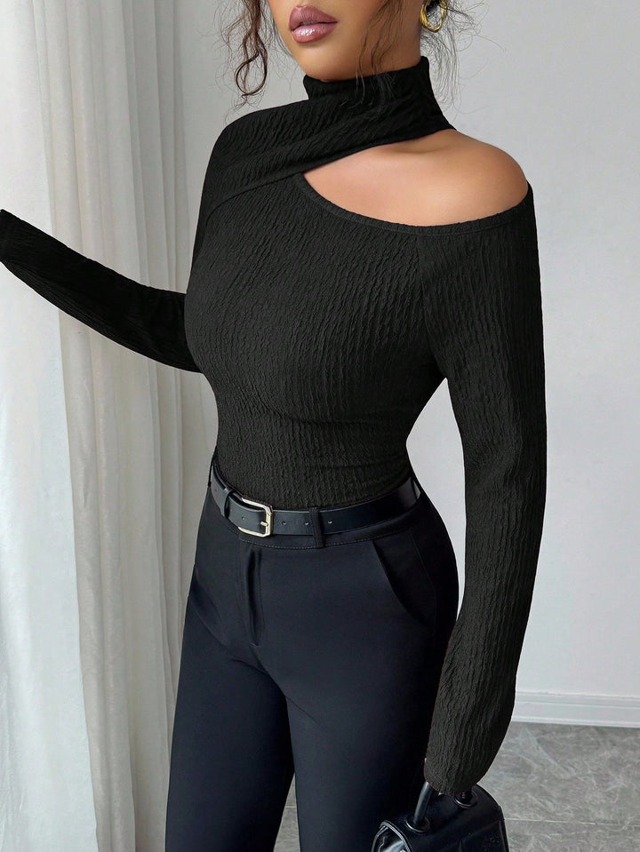 SHEIN blúz, fekete