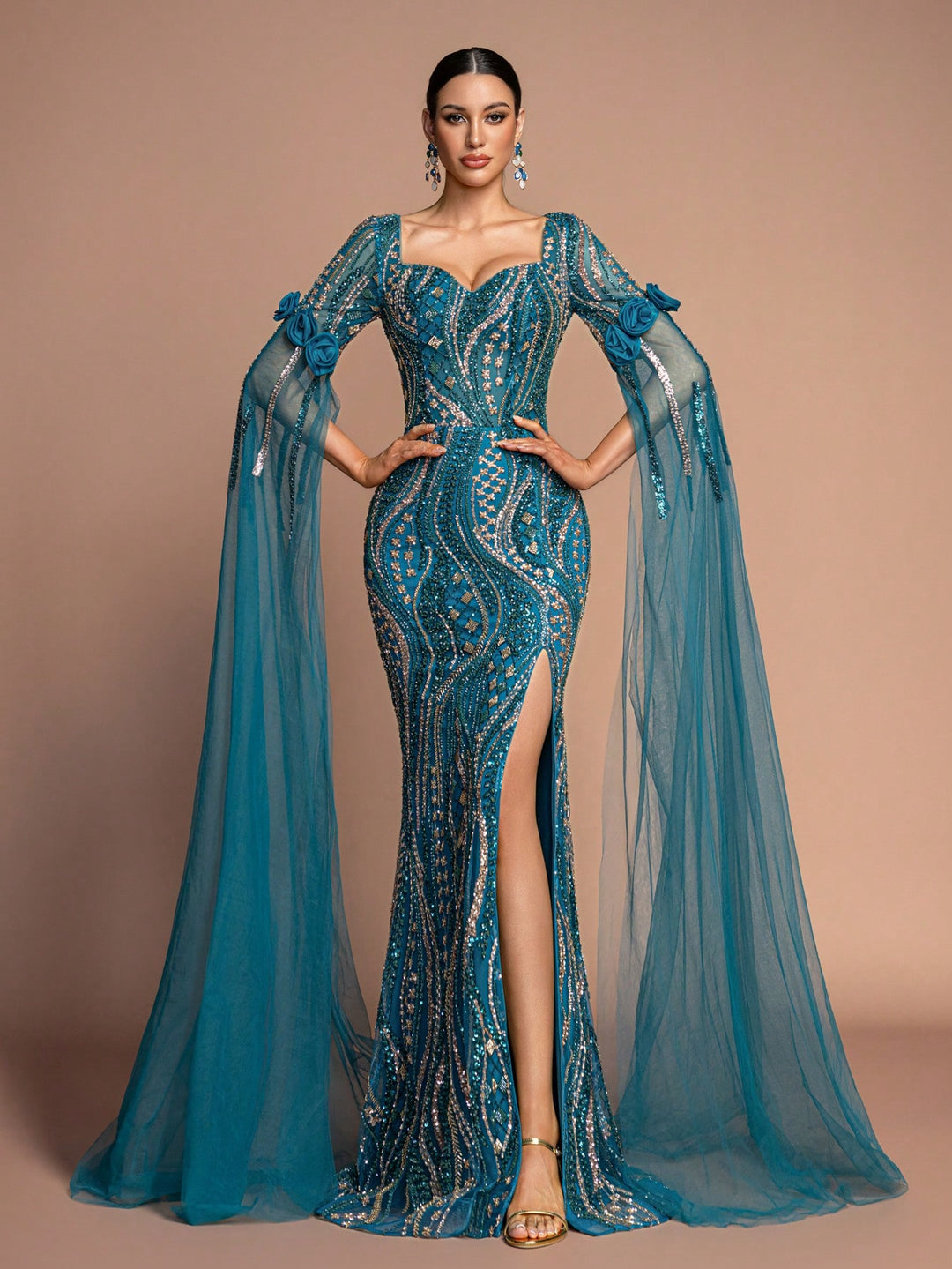 Rochie SHEIN, turcoaz