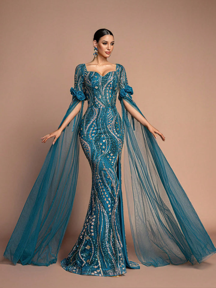 Rochie SHEIN, turcoaz