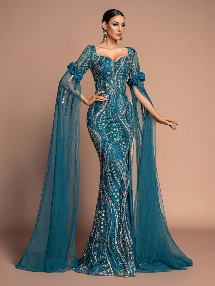 Rochie SHEIN, turcoaz