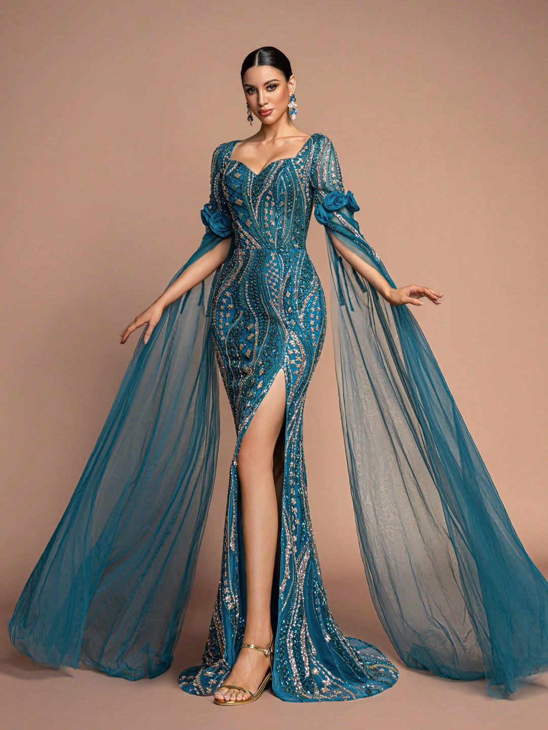 Rochie SHEIN, turcoaz