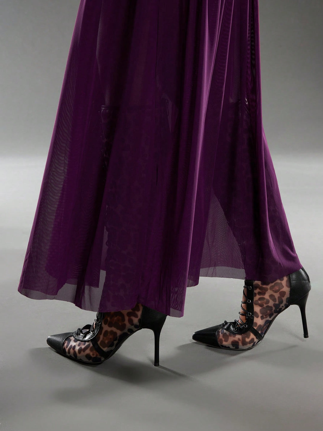 Rochie maxi SHEIN, vișiniu