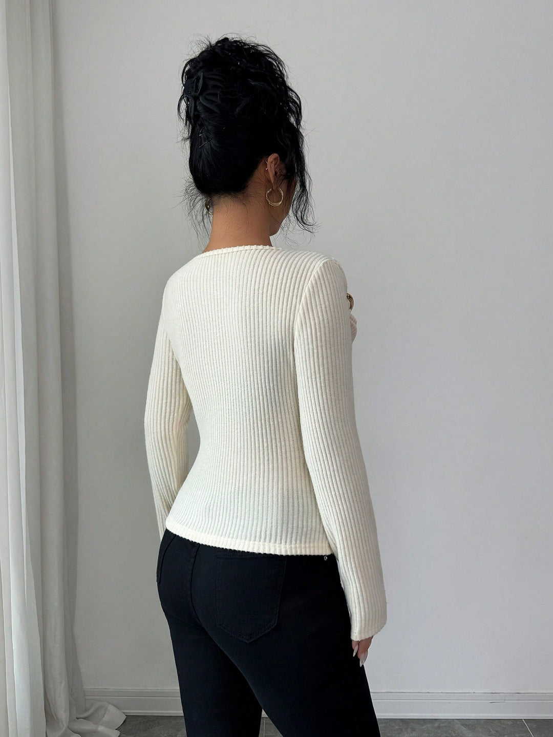 Tricou SHEIN, portocaliu