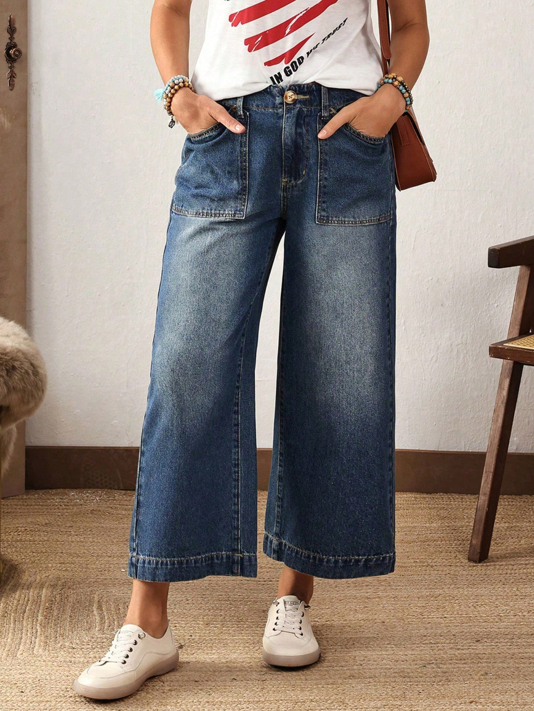 Jeans SHEIN, albastru