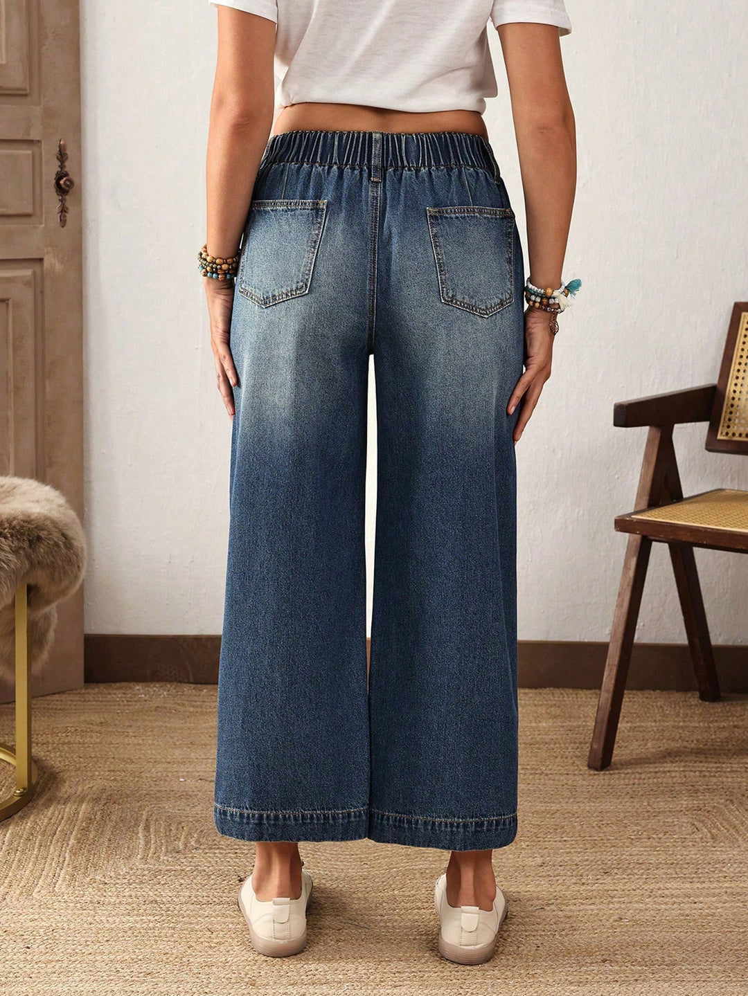 Jeans SHEIN, albastru