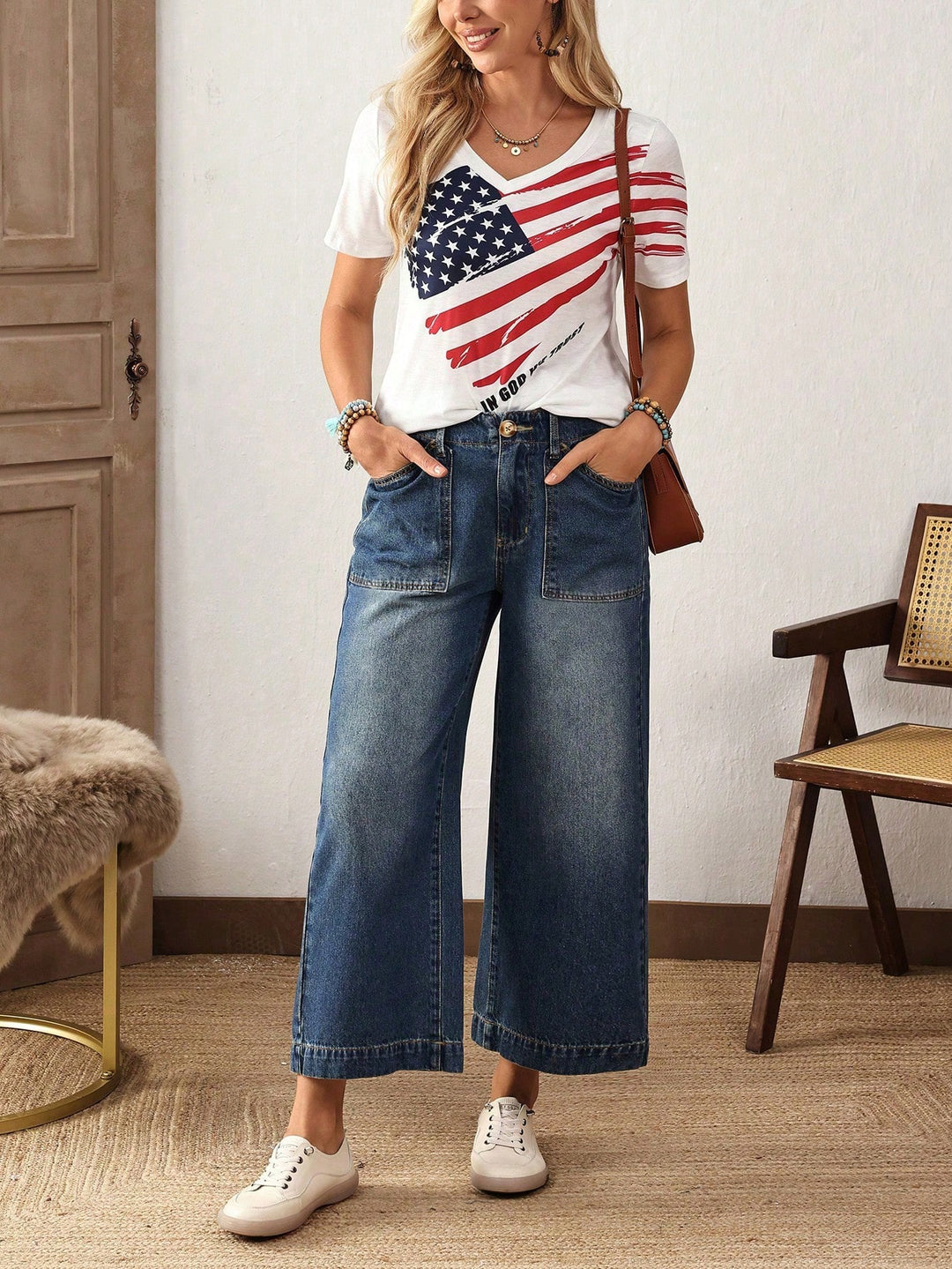 Jeans SHEIN, albastru