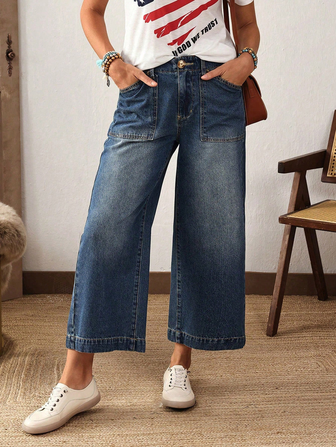 Jeans SHEIN, albastru