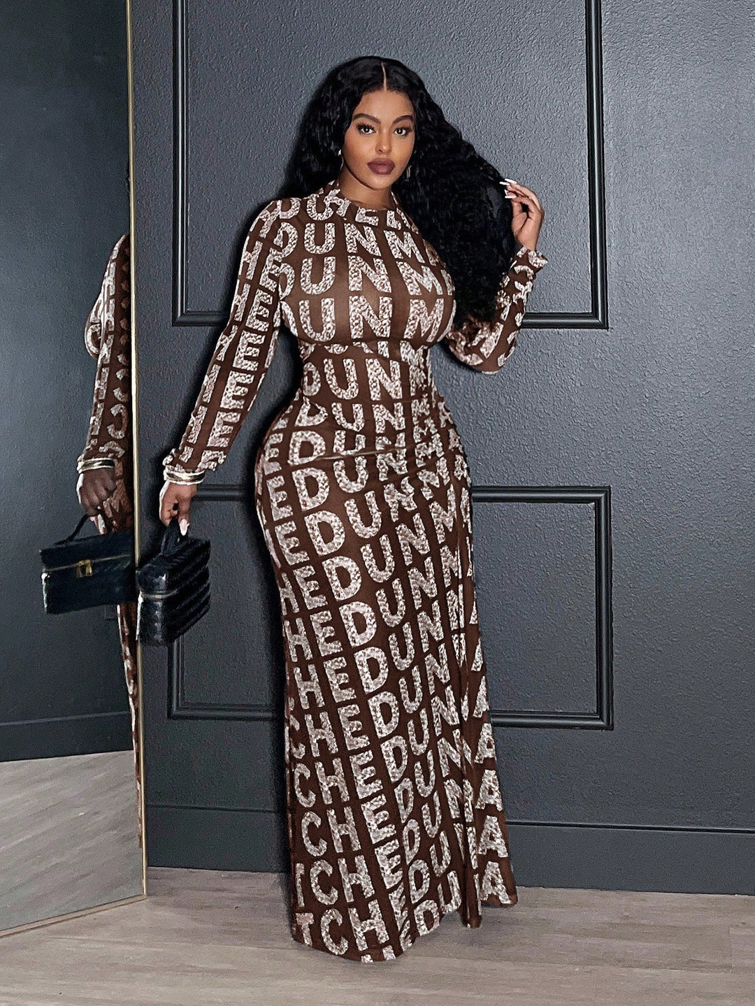Rochie SHEIN, maro