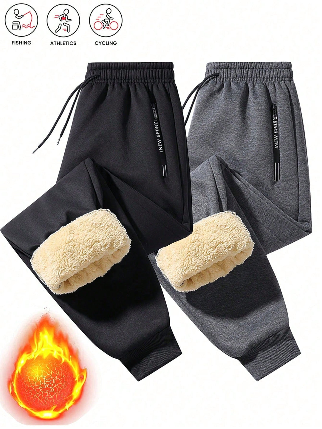 Pantaloni SHEIN, negru