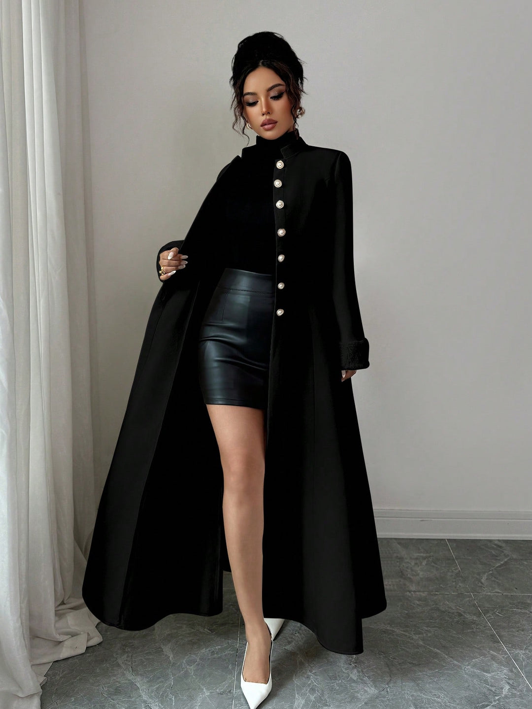Palton SHEIN, negru