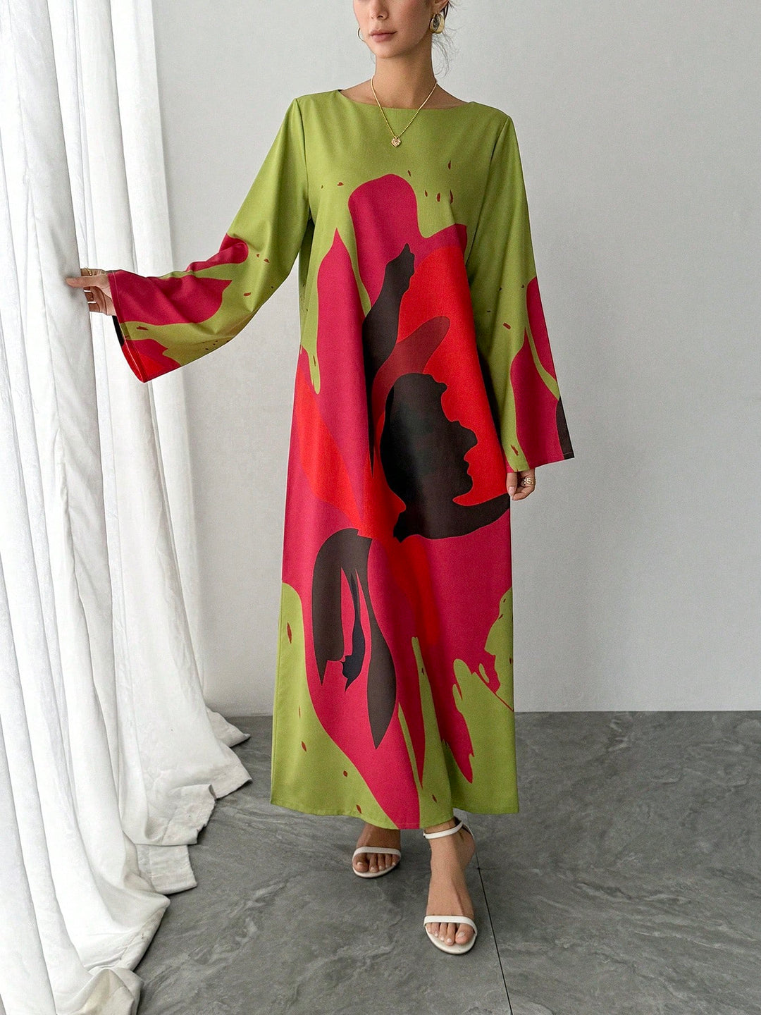 Rochie SHEIN, verde