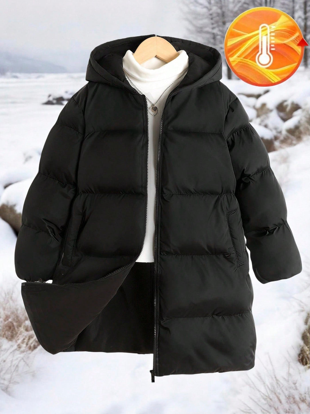 Palton SHEIN, negru