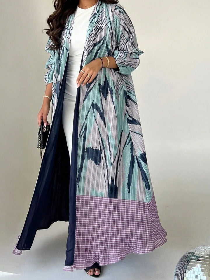 Set caftan și jalabiya SHEIN, mix culori
