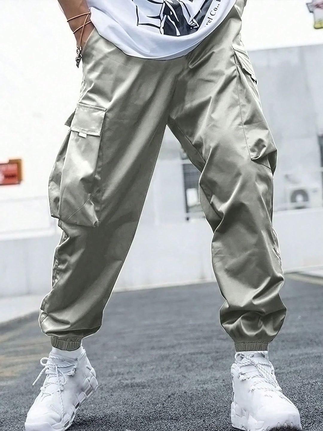 Pantaloni SHEIN, gri
