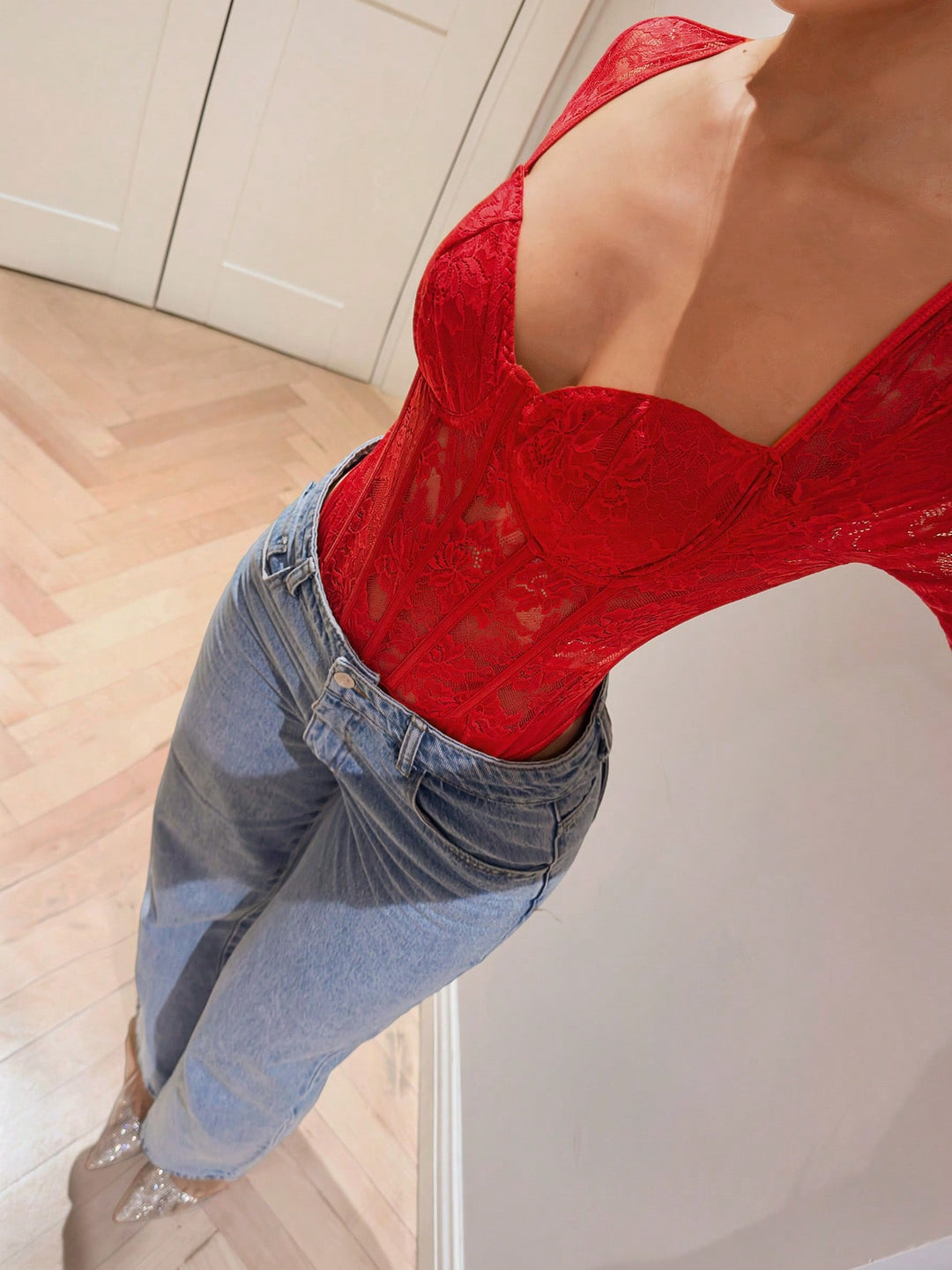 Body SHEIN, roșu