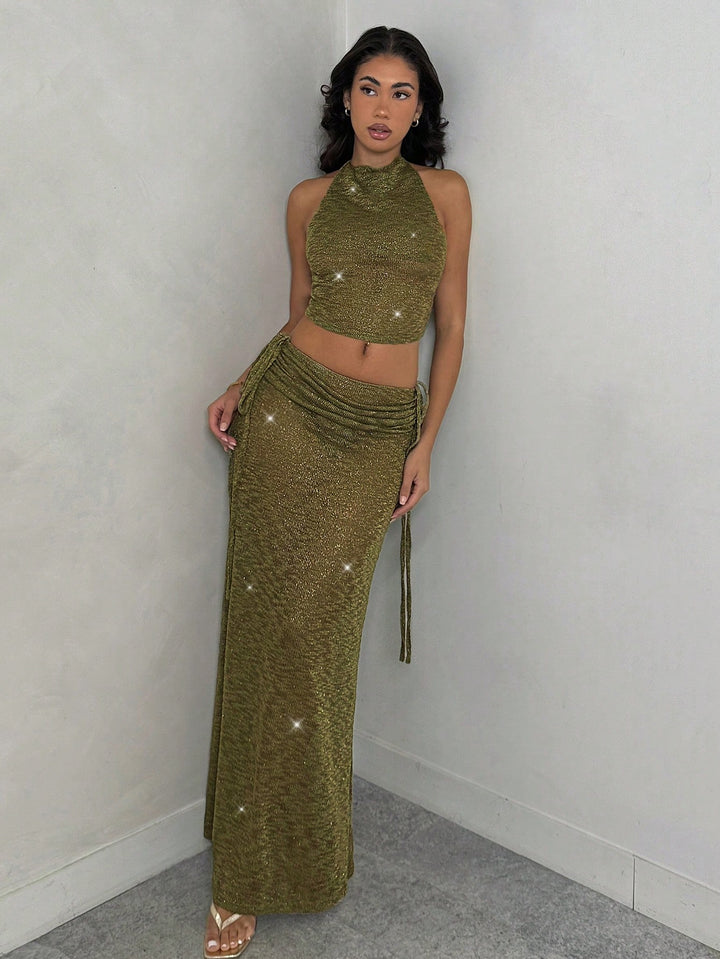 SHEIN együttes, khaki
