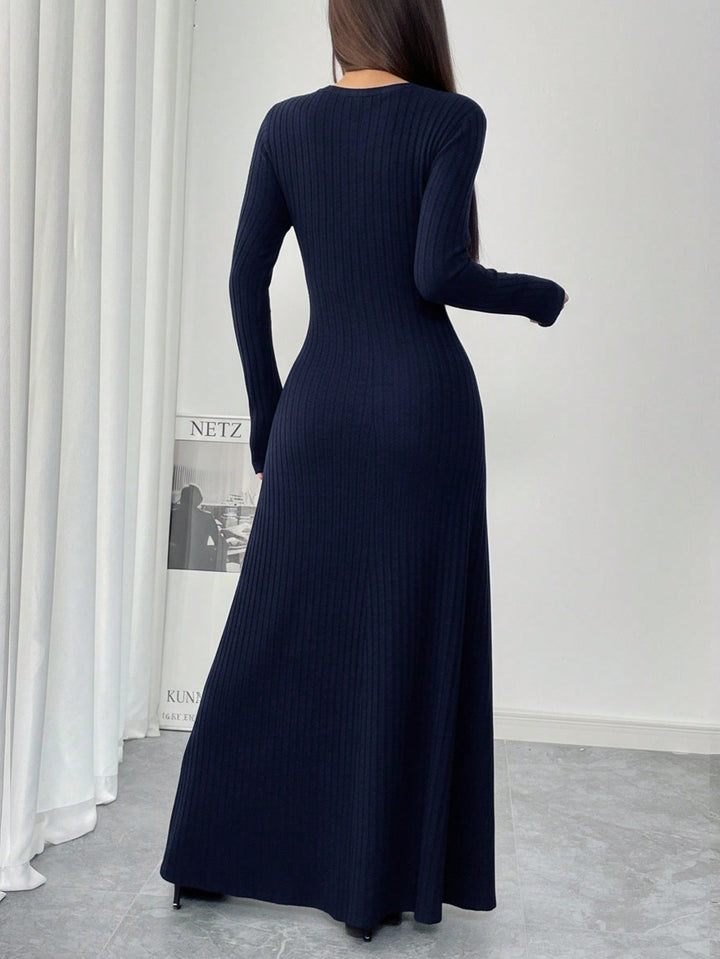 SHEIN maxi ruha, kék
