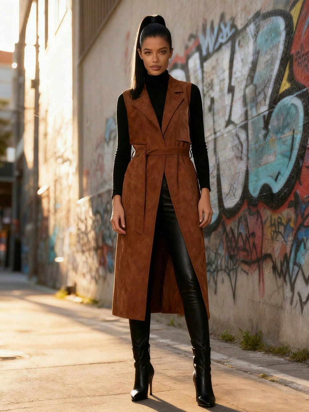 Trench SHEIN, maro