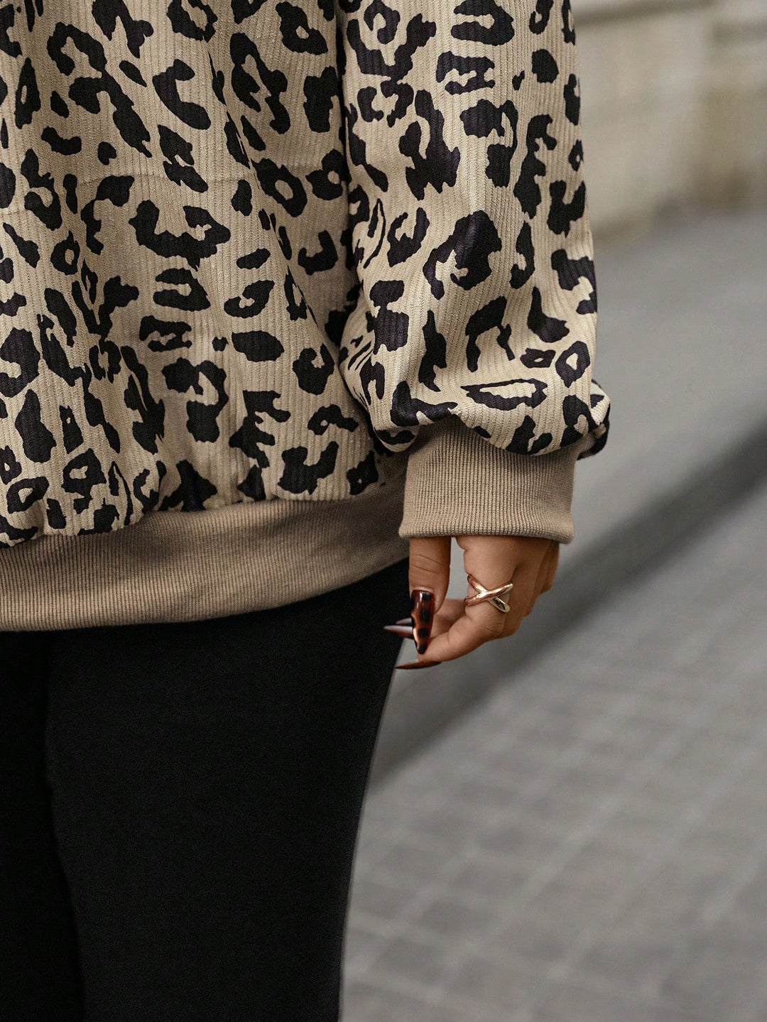 SHEIN blúz, barna