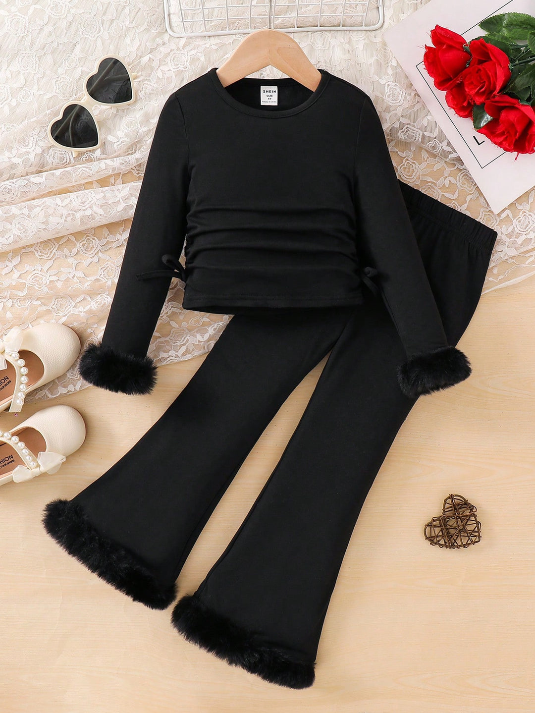 Compleu Shein, Negru
