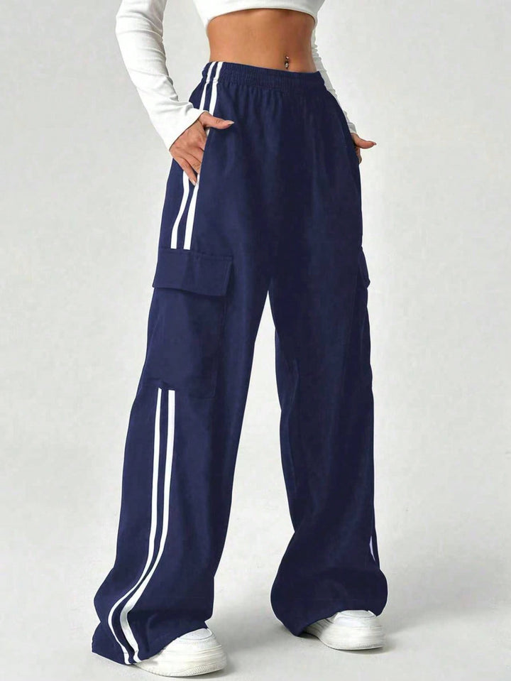 Pantaloni SHEIN, albastru