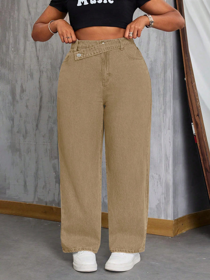Jeans SHEIN, kaki