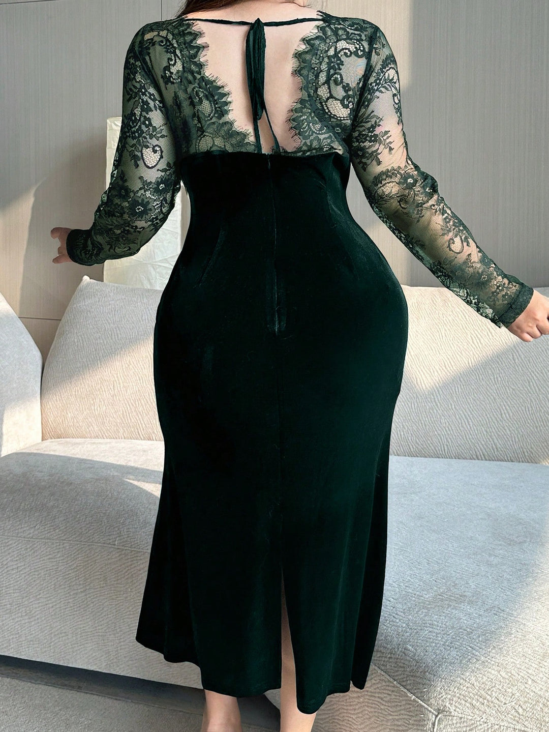 Rochie SHEIN, verde