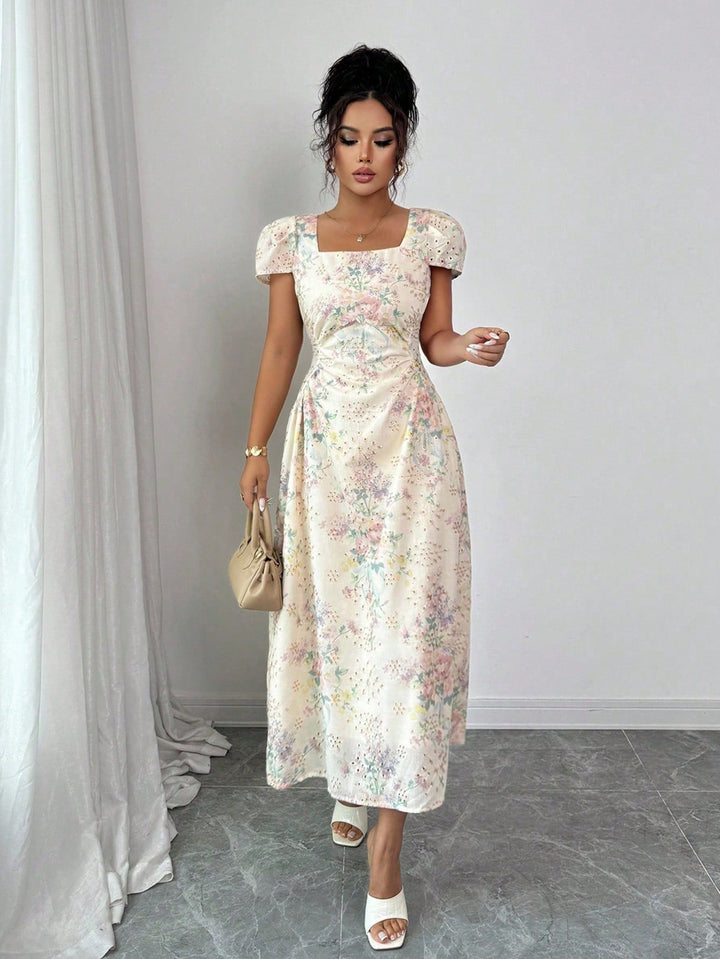 Rochie midi SHEIN, mix culori
