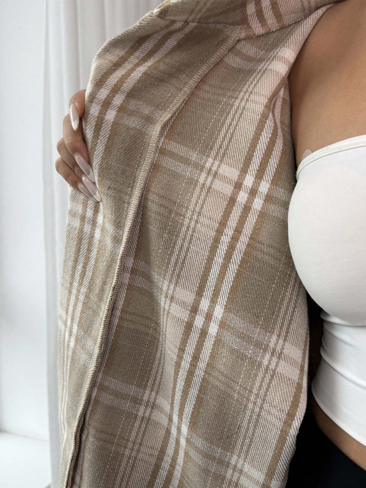 Poncho SHEIN, mix culori