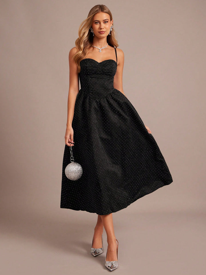 Rochie maxi SHEIN, negru