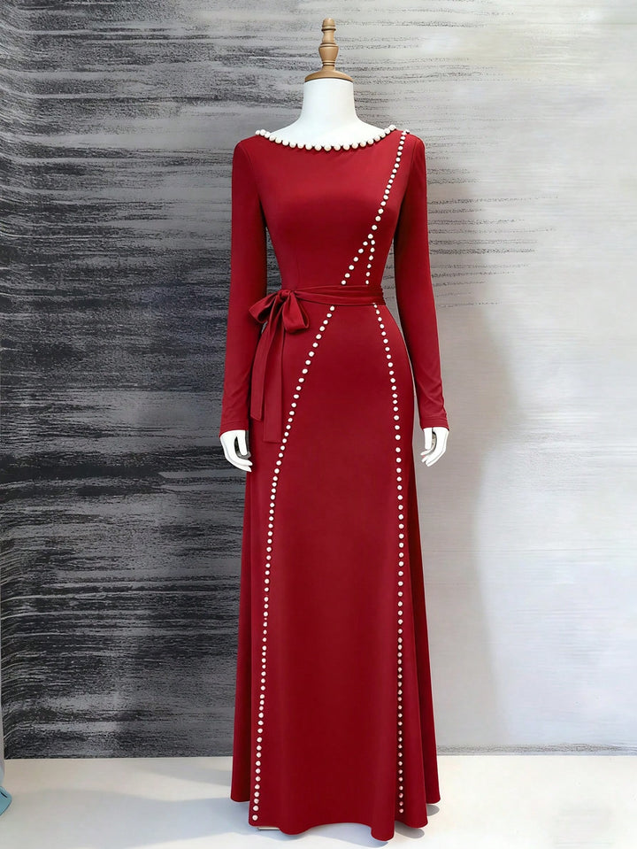 Rochie maxi SHEIN, vișiniu