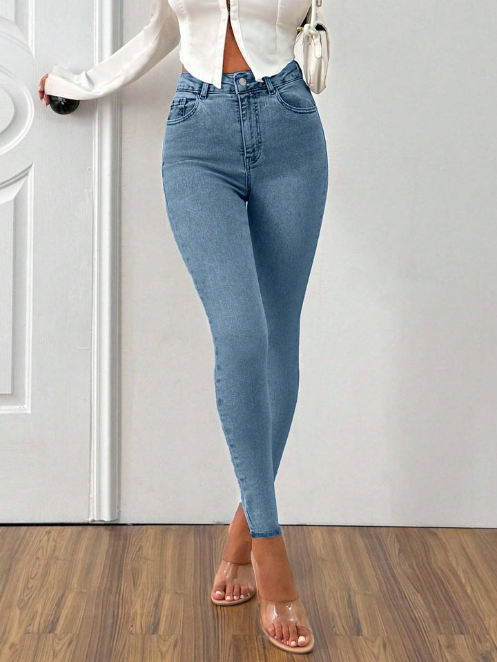 Jeans SHEIN, albastru