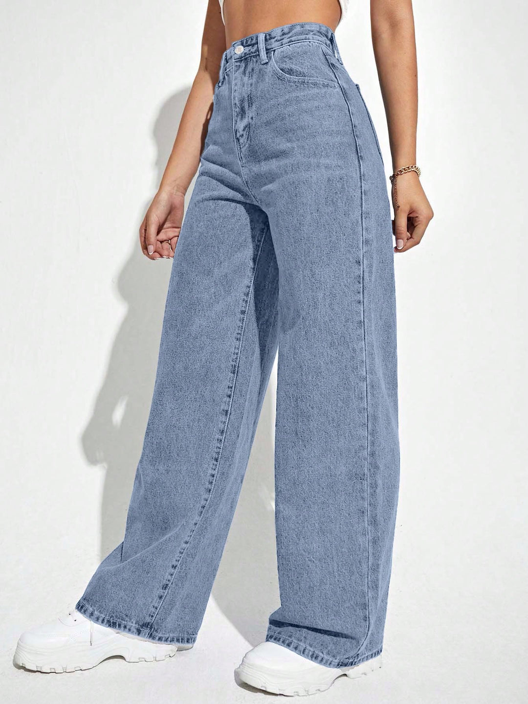 Jeans SHEIN, albastru