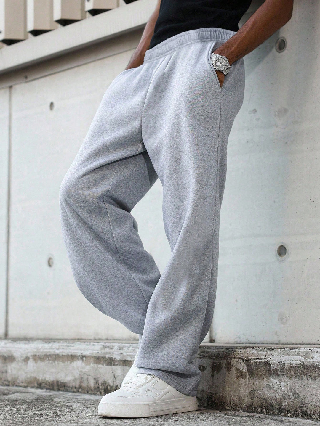 Pantaloni SHEIN, gri