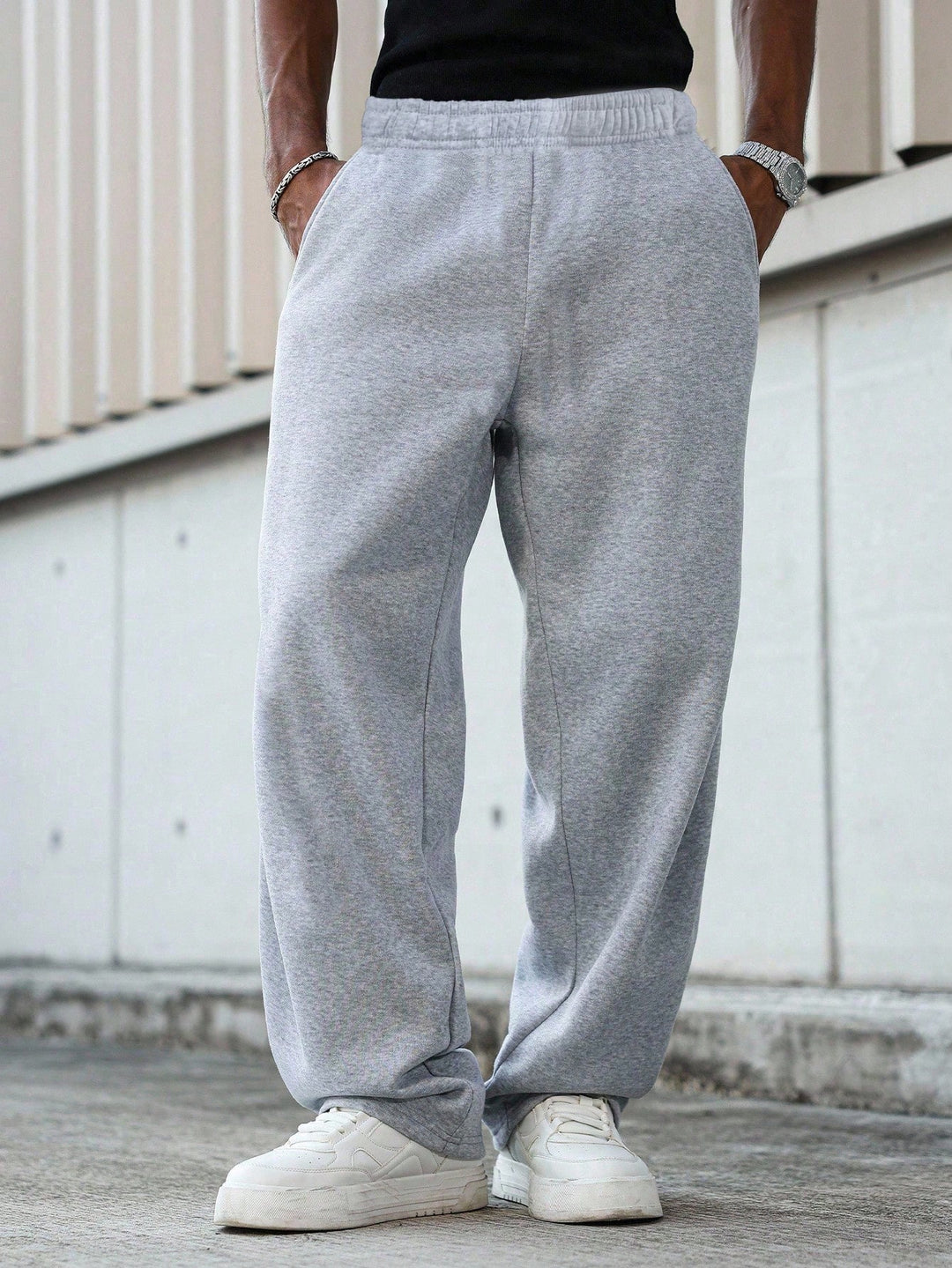 Pantaloni SHEIN, gri