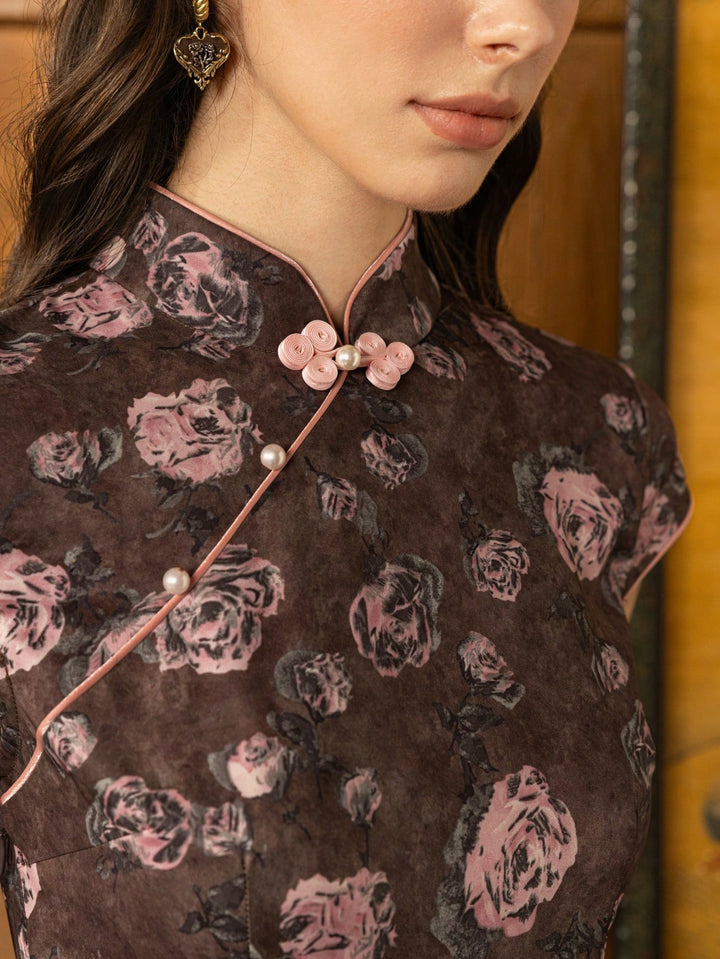 Rochie SHEIN, maro