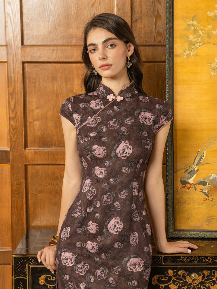 Rochie SHEIN, maro