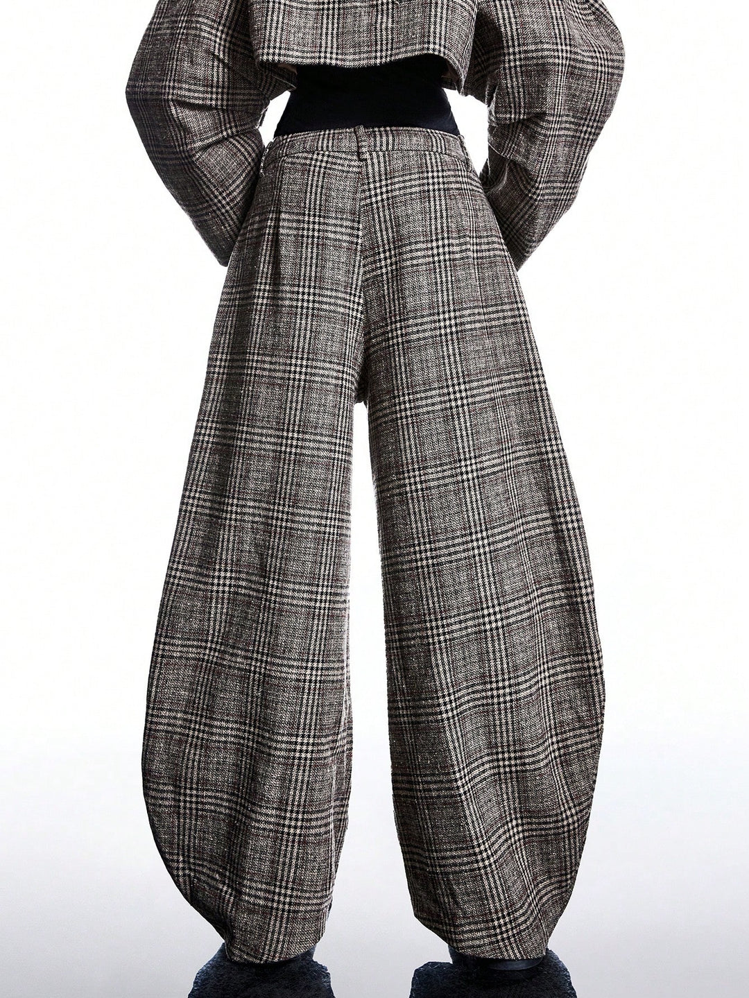 Pantaloni SHEIN, kaki