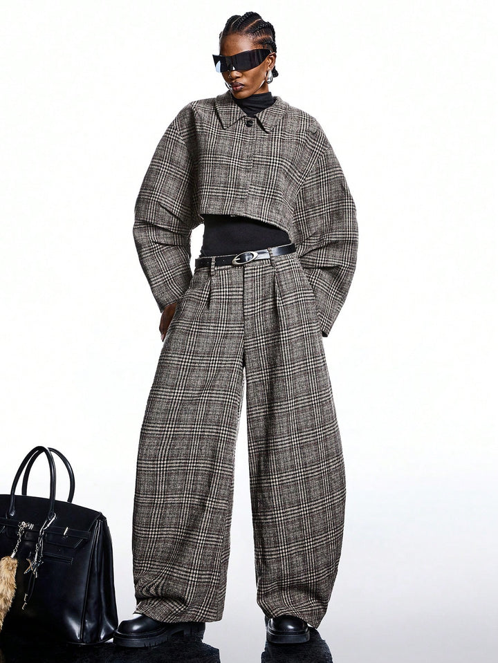 Pantaloni SHEIN, kaki
