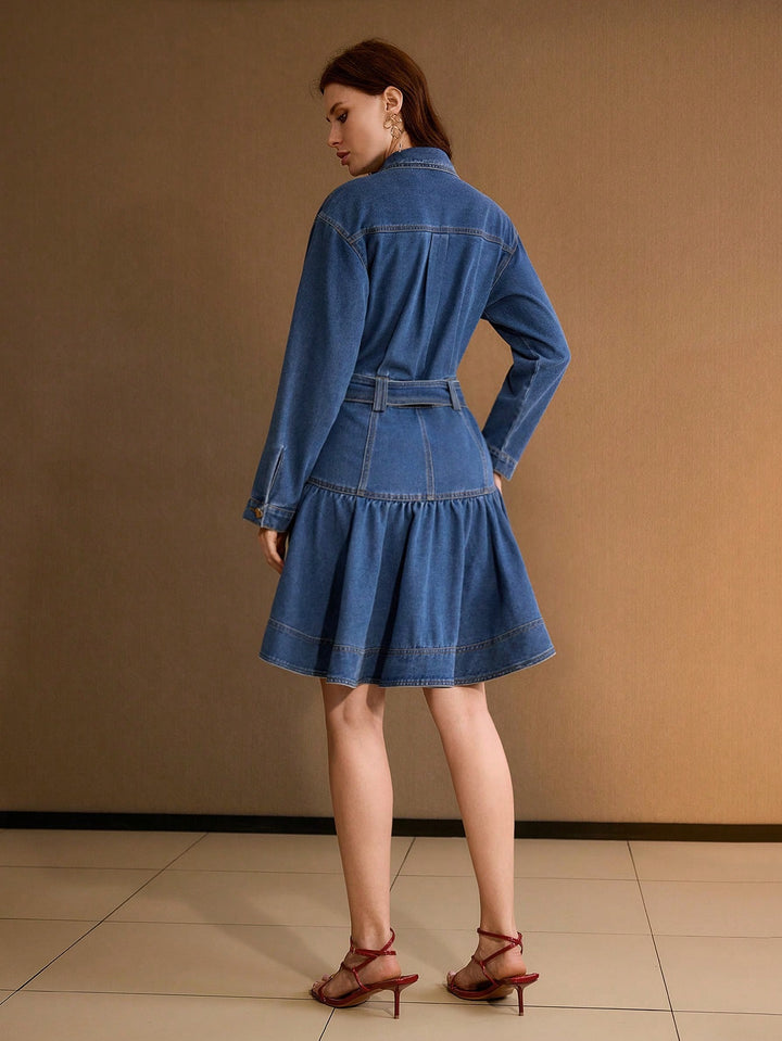 Rochie de blugi SHEIN, albastru