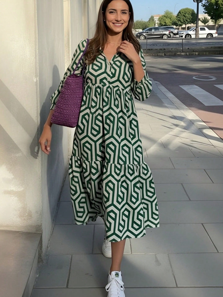 Rochie midi SHEIN, verde