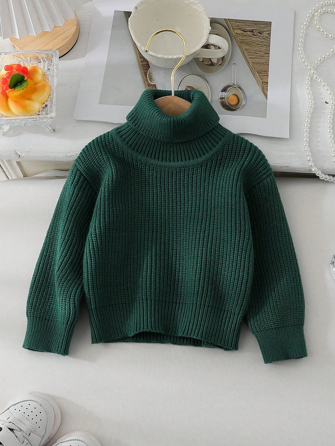 Pulover SHEIN, verde
