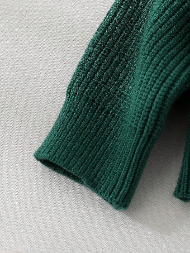Pulover SHEIN, verde