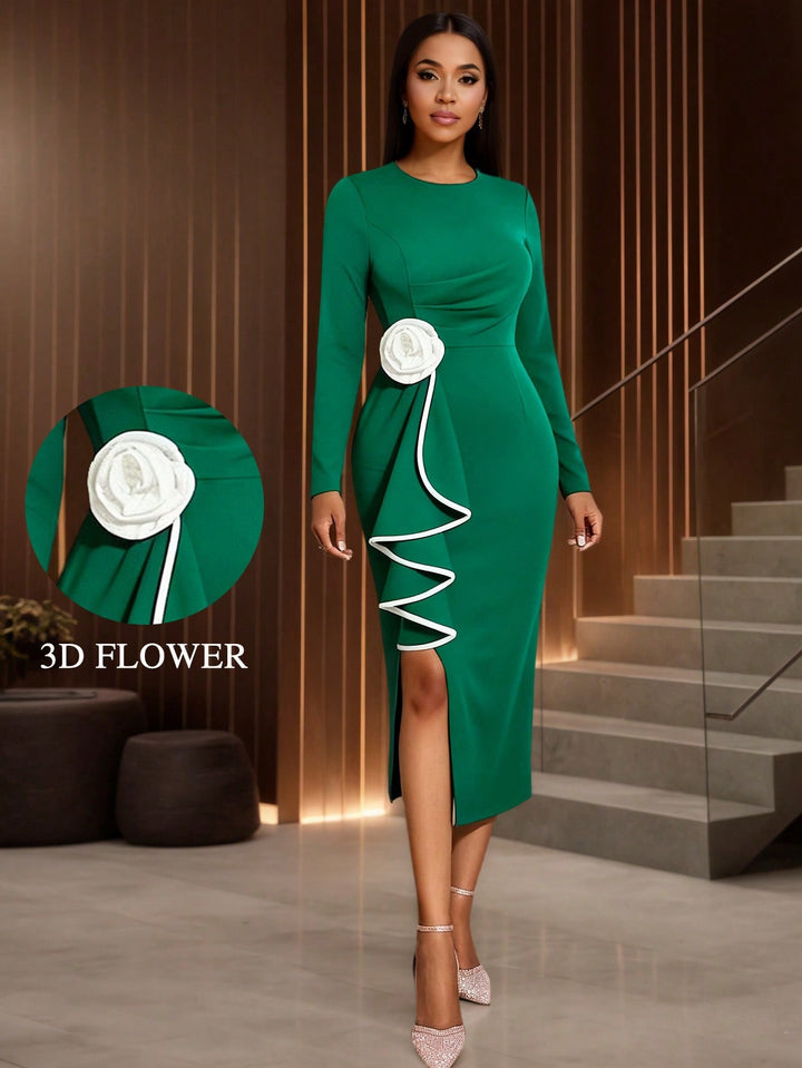 Rochie SHEIN, verde