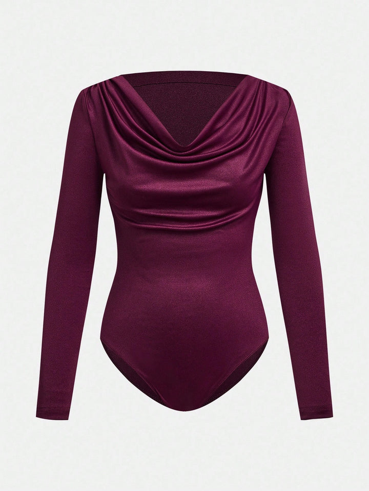Body SHEIN, vișiniu